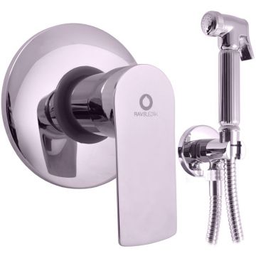 Гигиенический душ со смесителем Rav Slezak (Рав Слезак) VLTAVA VT442/1, хром