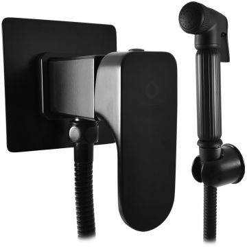 Гигиенический душ со смесителем Rav Slezak (Рав Слезак) YUKON YU147/1CMAT, черный