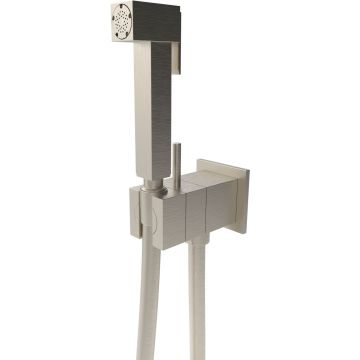 Гигиенический душ со смесителем Graffio (Граффито) Namir KSPAQ101-09NS, брошированный никель