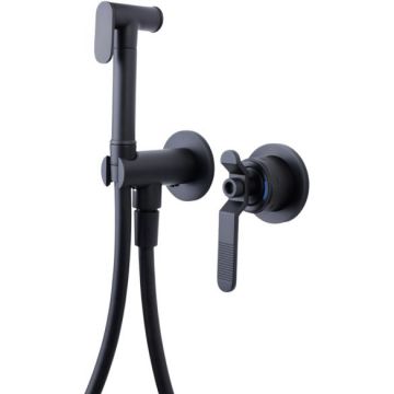 Гигиенический душ со смесителем Bronze de Luxe (Бронз Де Люкс) 1760S 3253SB, черный