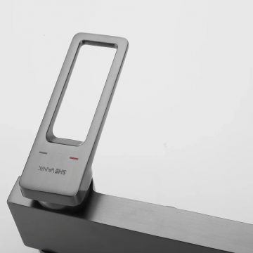 Гигиенический душ со смесителем Shevanik (Шеваник) S6805T-1, оружейная сталь