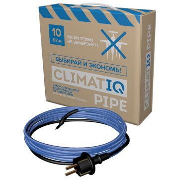Греющий кабель саморегулирующийся iQwatt (Айкьюватт) Climatiq Pipe 4 м 40 Вт