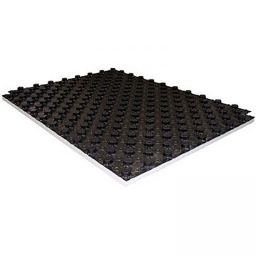 Плита Elsen (Элсен), для теплого пола с бобышками и пленкой, 20/0,8-1,1, черный, упаковка 12,32 м2