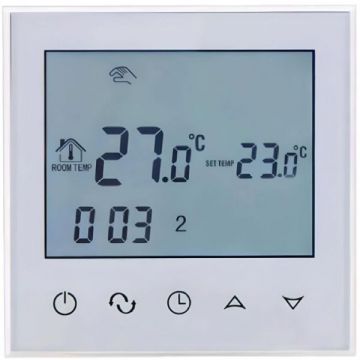 Термостат комнатный для теплого пола сенср на корп. Vieir (Виеир) (VR406)