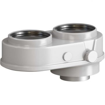 Адаптер моноблочный Rommer (Роммер) переход с O60/100 на 80/80 конденсационный (RCA-0880-250000)