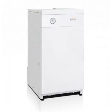 Котел газовый напольный Ferroli (Ферроли)Torino 12,5 со стальным теплообменником 12.5 кВт (Kvt) (0QN006YA)