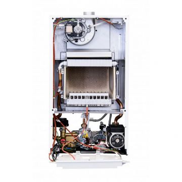 Газовый котел настенный Baxi ECO NOVA 24F, мощность, кВт-9,6-24, двухконтурный, камера сгорания-закрытая, цвет-белый (100021428)