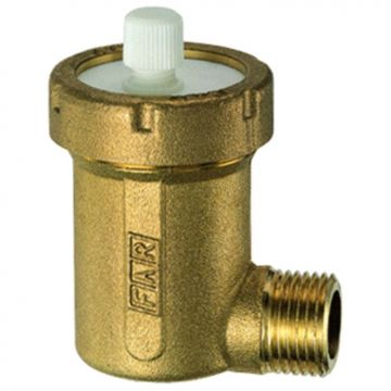 Воздухоотводчик Far (Фар) Gaiser автоматический угловой без покрытия, НР 1/4 (FA 2055 14)