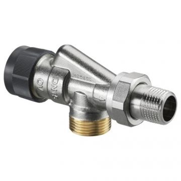 Вентиль для термостата Oventrop (Овентроп) А Серия (под термоголовку М30 х 1,5) осевой Kvs 1,35 НР-НР DN 15, 1/2 дюйма, PN10 G3/4 х 1/2 дюйма (1181492)