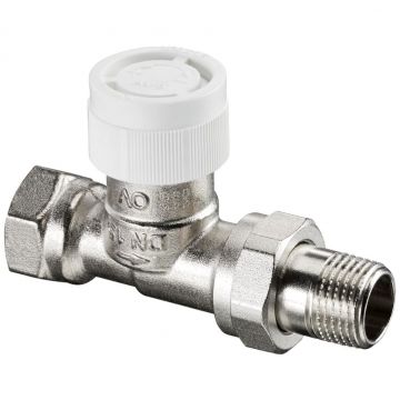 Вентиль для термостата Oventrop (Овентроп) AV 9 Серия (под термоголовку М30 х 1,5) проходной Kvs 1,2 ВР-НР DN 20, 3/4 дюйма, PN10 (1183806)
