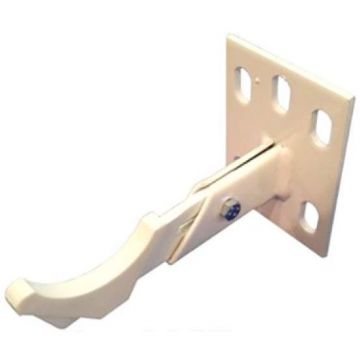 Крепеж Zehnder (Зендер) AK 1 расстояние от стены 40-55 мм с защитой от шума и трения RAL 9010