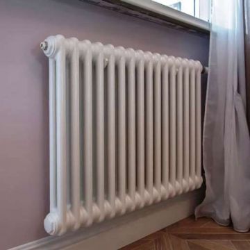 Радиатор секционный Arbonia (Арбония) 2057/30 боковое подключение (без накладок) № 12 3/4″ RAL 9016 Белый