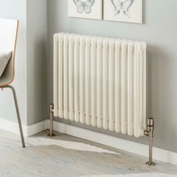 Радиатор секционный Arbonia (Арбония) 3050/8 боковое подключение (без накладок) № 12 3/4″ RAL 9016 Белый