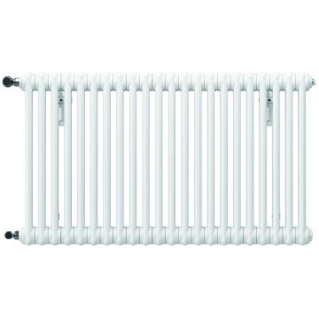 Радиатор секционный Arbonia (Арбония) 2057V/26 нижнее подключение (с вентилем) RAL 9016 Белый