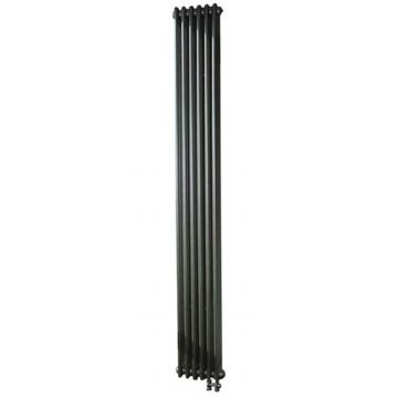 Радиатор секционный Arbonia 2180V/4 нижнее подключение (с вентилем) RAL 9005 МТ
