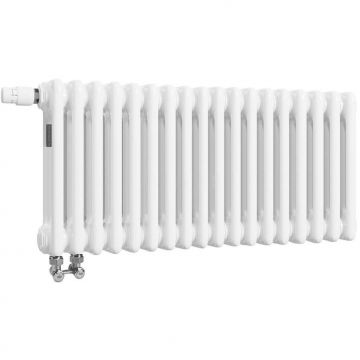 Радиатор секционный Arbonia (Арбония) 3037V/32 нижнее подключение (с вентилем) RAL 9016 Белый