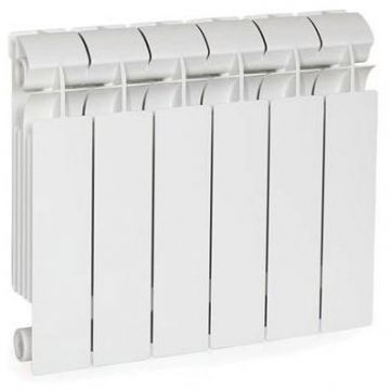 Радиатор биметаллический Global STYLE PLUS 350 12 секций боковое подключение (белый)