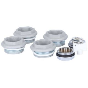 Присоединительный набор для радиатора 011048 08 3/4 Global (Глобал) KIT 3/4 (серый)