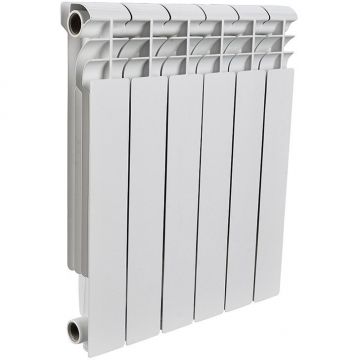 Радиатор биметаллический ROMMER (РОММЕР) Profi BM 350 4 секции боковое подключение RAL9016 (BI350-80-80-130)