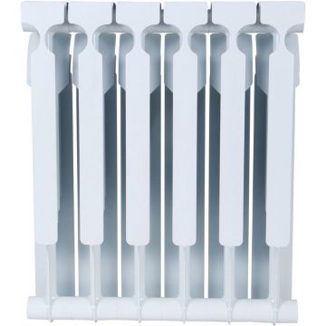 Радиатор биметаллический ROMMER (РОММЕР) Plus BM 500 6 секций боковое подключение RAL9016