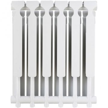 Радиатор биметаллический ROMMER (РОММЕР) Optima BM 500 8 секций боковое подключение RAL9016