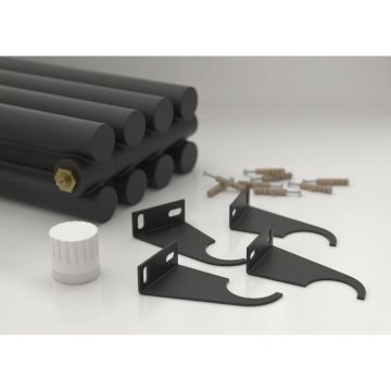 Радиатор двухрядный глухой Сунержа (Sunerga) Эстет-11 EU50 1800х135 мм 3 секции 15-0312-1803