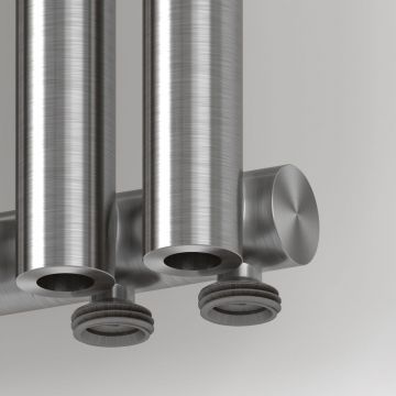 Радиатор однорядный коаксиальный Сунержа (Sunerga) Эстет-0 EU50 правый 1200х180 мм 4 секции 071-0321-1204