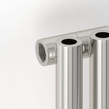 Радиатор однорядный коаксиальный Сунержа (Sunerga) Эстет-0 500х135 мм 3 секции 00-0331-5003