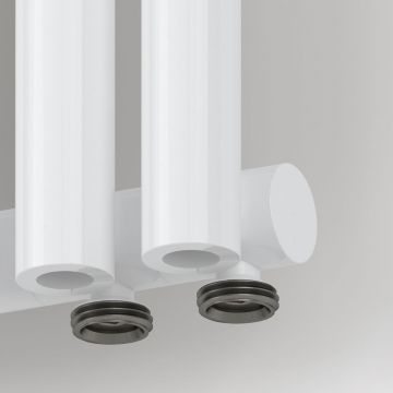 Радиатор однорядный коаксиальный Сунержа (Sunerga) Эстет-0 EU50 правый 1800х225 мм 5 секций 12-0321-1805