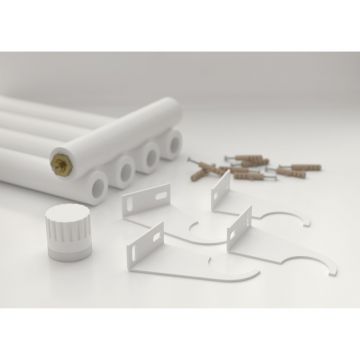 Радиатор однорядный коаксиальный Сунержа (Sunerga) Эстет-0 EU50 правый 1800х225 мм 5 секций 30-0321-1805