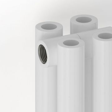 Радиатор двухрядный коаксиальный Сунержа (Sunerga) Эстет-00 1200х585 мм 13 секций 12-0332-1213