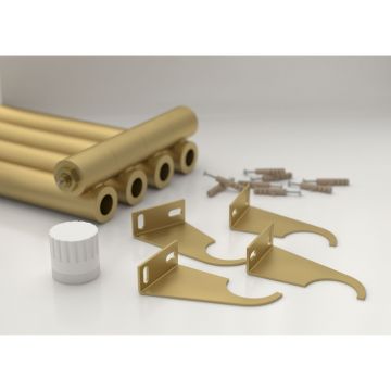 Радиатор однорядный коаксиальный Сунержа (Sunerga) Эстет-0 EU50 правый 500х180 мм 4 секции 032-0321-5004