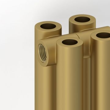 Радиатор двухрядный коаксиальный Сунержа Эстет-00 500х180 мм 4 секции 032-0332-5004