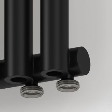 Радиатор однорядный коаксиальный Сунержа (Sunerga) Эстет-0 EU50 правый 500х225 мм 5 секций 31-0321-5005