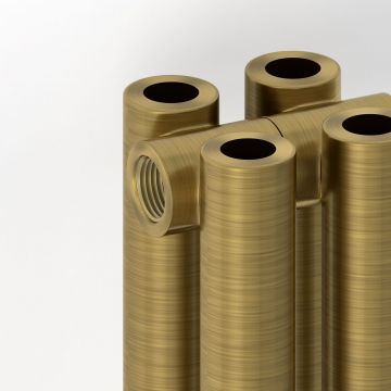 Радиатор двухрядный коаксиальный Сунержа (Sunerga) Эстет-00 500х450 мм 10 секций 051-0332-5010