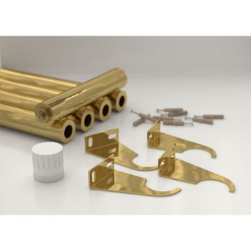 Радиатор однорядный коаксиальный Сунержа (Sunerga) Эстет-0 EU50 левый 1200х225 мм 5 секций 03-0320-1205