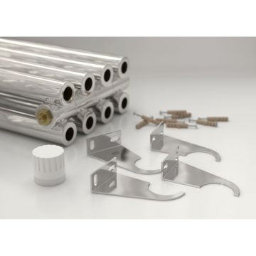 Радиатор двухрядный коаксиальный Сунержа (Sunerga) Эстет-00 EU50 1200х360 мм 8 секций 00-0322-1208