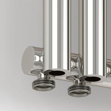 Радиатор однорядный коаксиальный Сунержа (Sunerga) Эстет-0 EU50 левый 1800х135 мм 3 секции 00-0320-1803