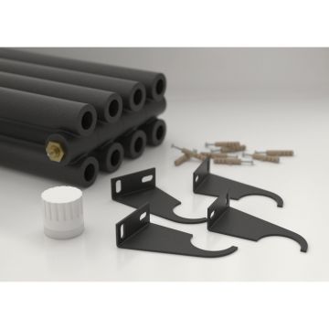 Радиатор двухрядный коаксиальный Сунержа (Sunerga) Эстет-00 EU50 1200х675 мм 15 секций 15-0322-1215