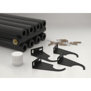 Радиатор двухрядный коаксиальный Сунержа (Sunerga) Эстет-00 EU50 1800х315 мм 7 секций 31-0322-1807