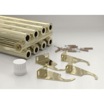 Радиатор двухрядный коаксиальный Сунержа (Sunerga) Эстет-00 EU50 500х1125 мм 25 секций 020-0322-5025