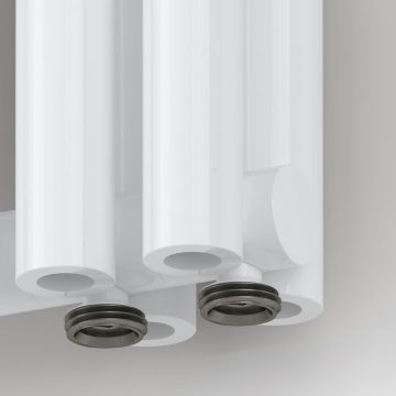 Радиатор двухрядный коаксиальный Сунержа (Sunerga) Эстет-00 EU50 500х360 мм 8 секций 12-0322-5008