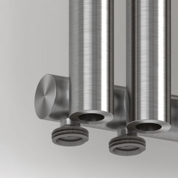 Радиатор однорядный коаксиальный Сунержа (Sunerga) Эстет-0 EU50 левый 1800х225 мм 5 секций 071-0320-1805