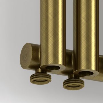 Радиатор однорядный коаксиальный Сунержа (Sunerga) Эстет-0 EU50 левый 500х135 мм 3 секции 05-0320-5003