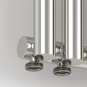 Радиатор однорядный глухой Сунержа (Sunerga) Эстет-1 EU50 левый 1200х225 мм 5 секций 00-0310-1205