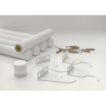 Радиатор однорядный глухой Сунержа (Sunerga) Эстет-1 EU50 правый 1200х180 мм 4 секции 12-0311-1204