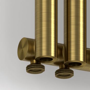 Радиатор однорядный коаксиальный Сунержа (Sunerga) Эстет-0 EU50 левый 500х180 мм 4 секции 051-0320-5004