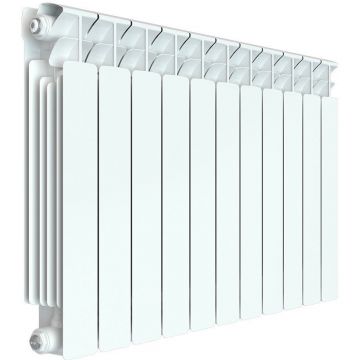 Радиатор биметаллический Rifar (Рифар) Base 500 11 секций боковое подключение белый RAL9016