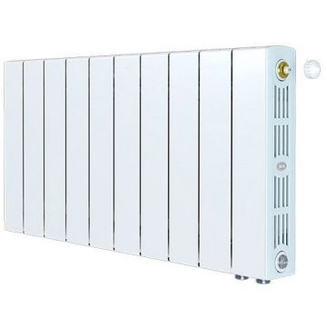 Радиатор биметаллический Rifar (Рифар) Supremo Ventil 350 SVR 10 секций нижнее правое подключение белый RAL9016