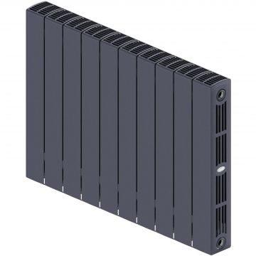 Радиатор биметаллический Rifar (Рифар) Supremo 350 10 секций боковое подключение (Титан)